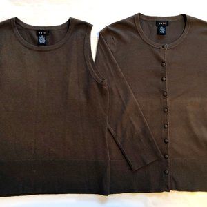 Evie Sweater set - olive